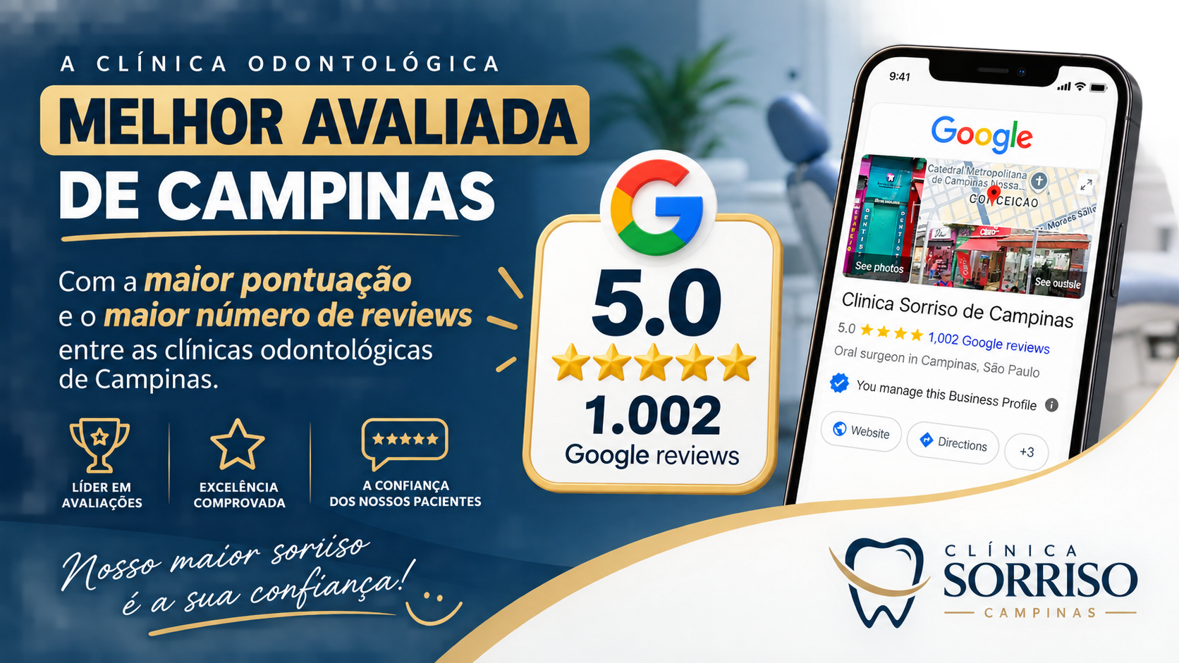 Clinica Sorriso de Campinas logo